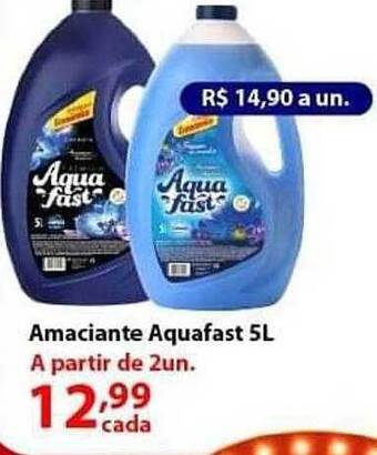 Supermercados Tischler Amaciante aquafast 5l oferta