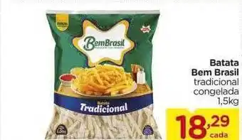 Carrefour Batata bem brasil tradicional congelada oferta