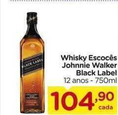 Carrefour Whisky escocês johnnie walker black label 12 anos oferta