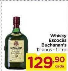 Carrefour Whisky escocês buchanan's 12 anos oferta