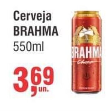 Higa Atacado Cerveja Brahma 550ml oferta