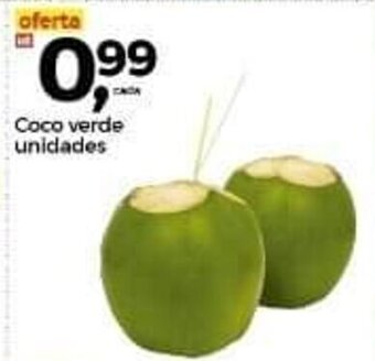Frangolândia Coco verde unidade oferta