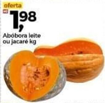 Frangolândia Abobora Leite ou Jacare 1kg oferta