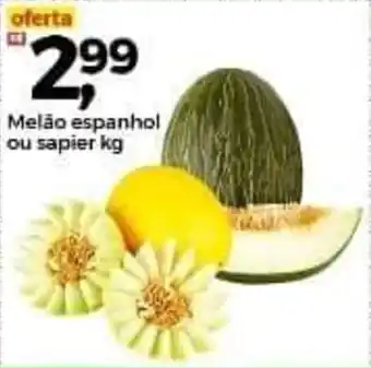 Frangolândia Melao Espanhol ou Sapier 1kg oferta