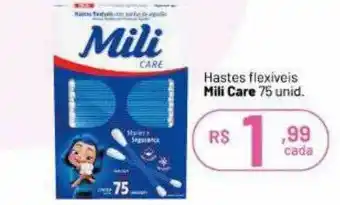 Farmácias Descontão Hastes flexiveis mili care 75 oferta