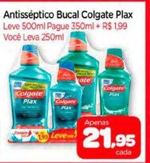 Antisséptico bucal colgate plax