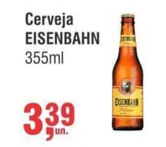 Higa Atacado Cerveja Eisenbahn 355ml oferta