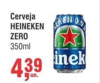 Higa Atacado Cerveja Heineken Zero 350ml oferta