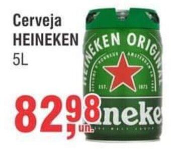 Higa Atacado Cerveja Heineken 5L oferta