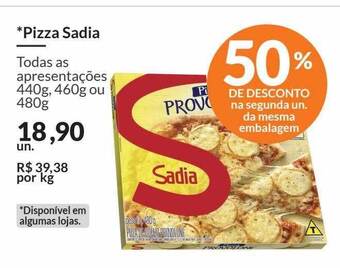 Zaffari Pizza sadia oferta