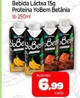 Nordestão Bebida láctea proteina yobem betânia oferta
