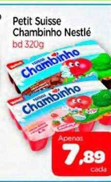 Petit suisse chambinho nestlé