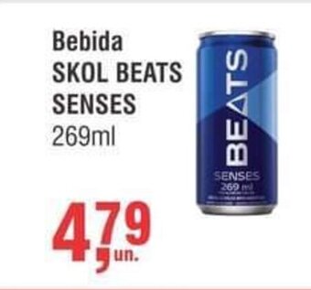 Higa Atacado Bebida Skol Beats Senses 269ml oferta
