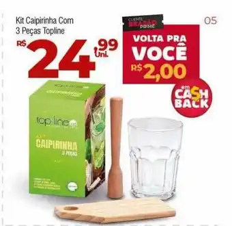 Kti caipirinha com 3 peças topline