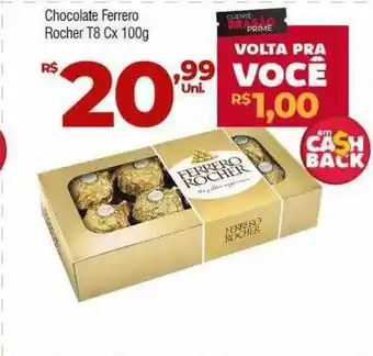 Brasão Supermercados Chocolate ferrero rocher t8 oferta