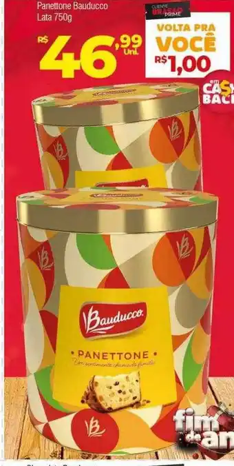 Brasão Supermercados Panettone bauducco oferta