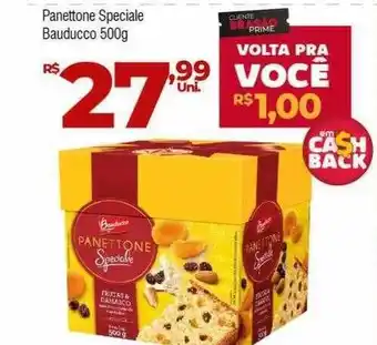 Brasão Supermercados Panettobne speciale bauducco oferta