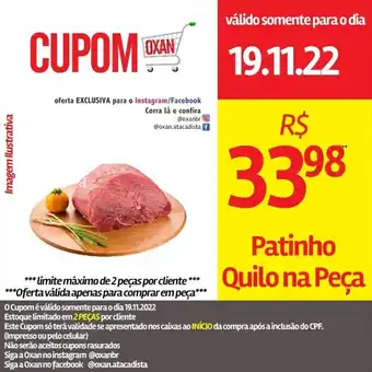 Patinho Quilo na peca