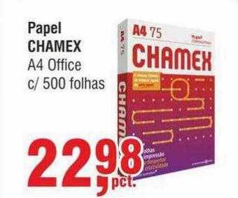 Higa Atacado Papel chamex a4 office c 500 folhas oferta