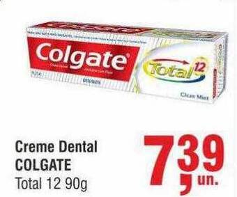 Higa Atacado Creme dental colgate total 12 oferta