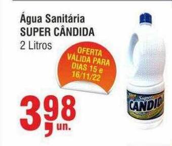 Higa Atacado Água sanitaria super candida oferta