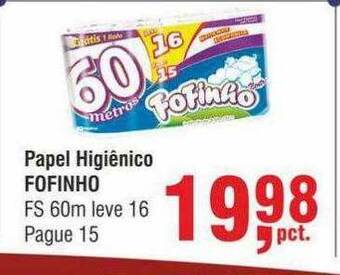 Higa Atacado Papel higiênico fofinho oferta