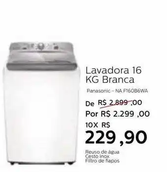 Grupo Formosa Lavadora 16 kg branca oferta