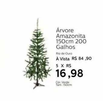 Grupo Formosa Árvore amazonita 150cm 200 galhos oferta