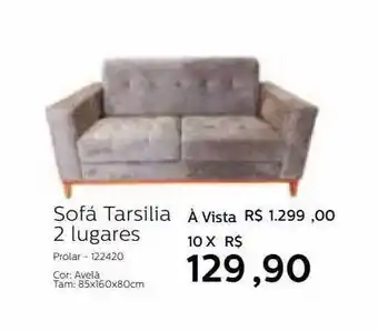 Grupo Formosa Sofá tarsilia 2 lugares oferta
