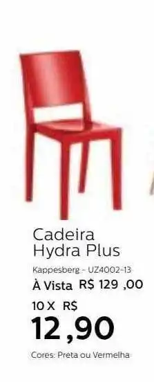 Grupo Formosa Cadeira hydra plus oferta