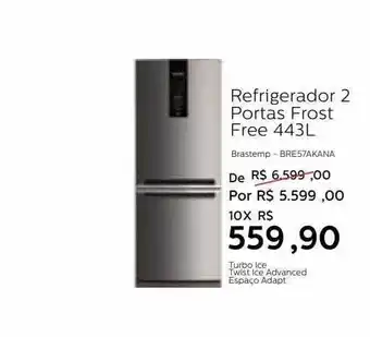 Grupo Formosa Refrigerador 2 portas frost free oferta