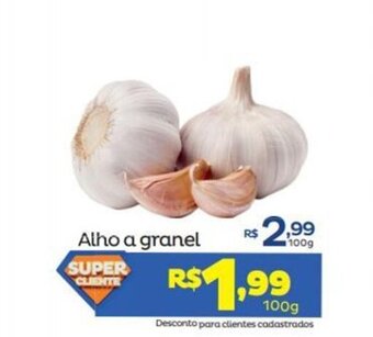 Super Lagoa Alho a granel 100g oferta