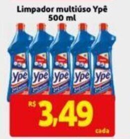 Extra Supermercado Limpador Multiuso Ype 500ml oferta