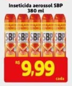 Extra Supermercado Inseticida Aerossol SBP 380ml oferta