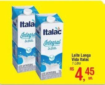 Fort Atacadista Leite Longa Vida Italac 1L oferta