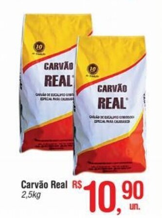 Fort Atacadista Carvao Real 2.5kg oferta