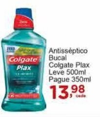 Rossi Supermercado Antisseptico bucal colgate Plax Leve 500ml pague 350ml oferta