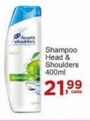 Rossi Supermercado Shampoo Head & Shoulders 400ml oferta