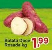 Rossi Supermercado Batata Doce Rosada 1kg oferta