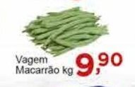 Rossi Supermercado Vagem Macarrao 1kg oferta