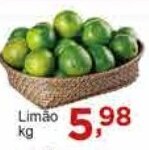 Rossi Supermercado Limao 1kg oferta