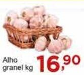 Rossi Supermercado Alho granel 1kg oferta
