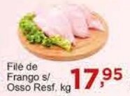 Rossi Supermercado File de frango s/ osso resf. 1kg oferta