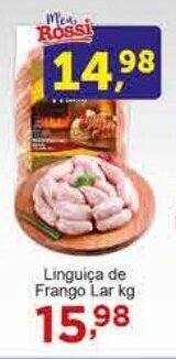Rossi Supermercado Linguica de Frango Lar 1kg oferta