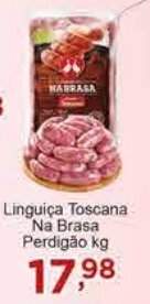 Rossi Supermercado Linguica Toscana Na Brasa Perdigao 1kg oferta