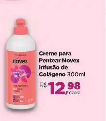 Creme Para Pentear Novex Infusão De Colágeno 300ml