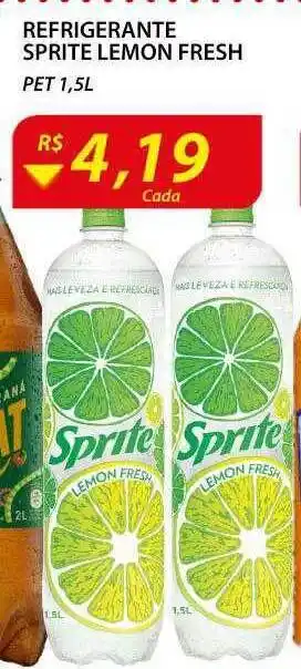 Assaí Atacadista Refrigerante sprite lemon fresh oferta