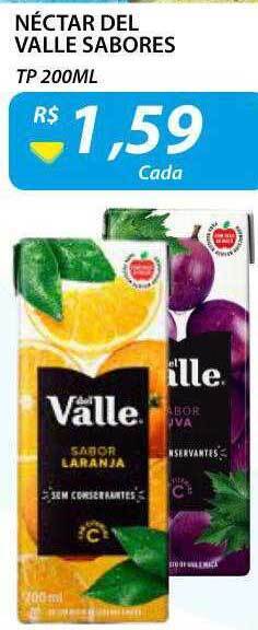 Assaí Atacadista Néctar del valle sabores tp oferta