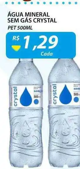 Assaí Atacadista Água mineral sem gás crystal pet oferta