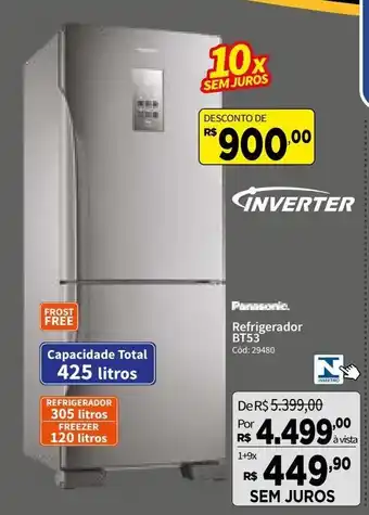 Deltasul Panasonic Refrigerador BT53 oferta